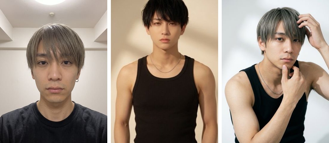 服装の参考画像を使った生成例